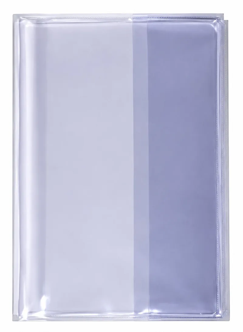 PROTEGE LIVRE PURPLE CRISTAL TRANSPARENT