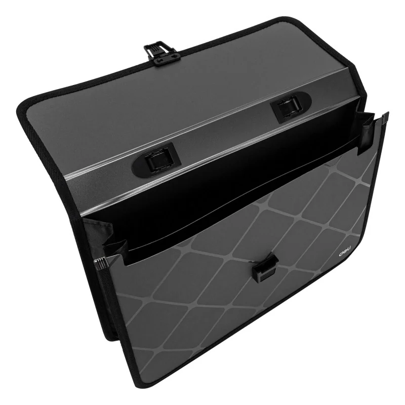 VALISE DE CLASSEMENT DELI A4 GRIS
