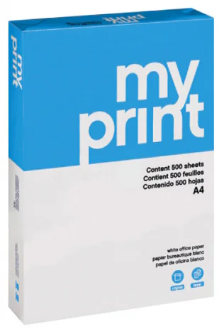 RAME DE PAPIER MYPRINT A4 - 70GR